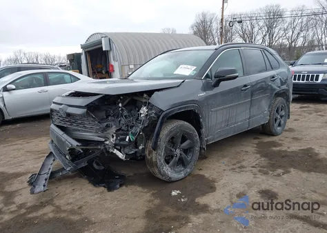 2021 Toyota Rav4 Hybrid Xse из США, поврежденный, VIN 2T3E6RFV2MW011367